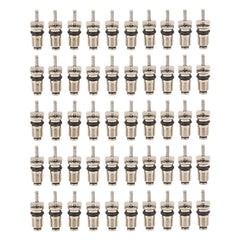 KIMISS valve core 50pcs pack for quick automotive AC replacement.