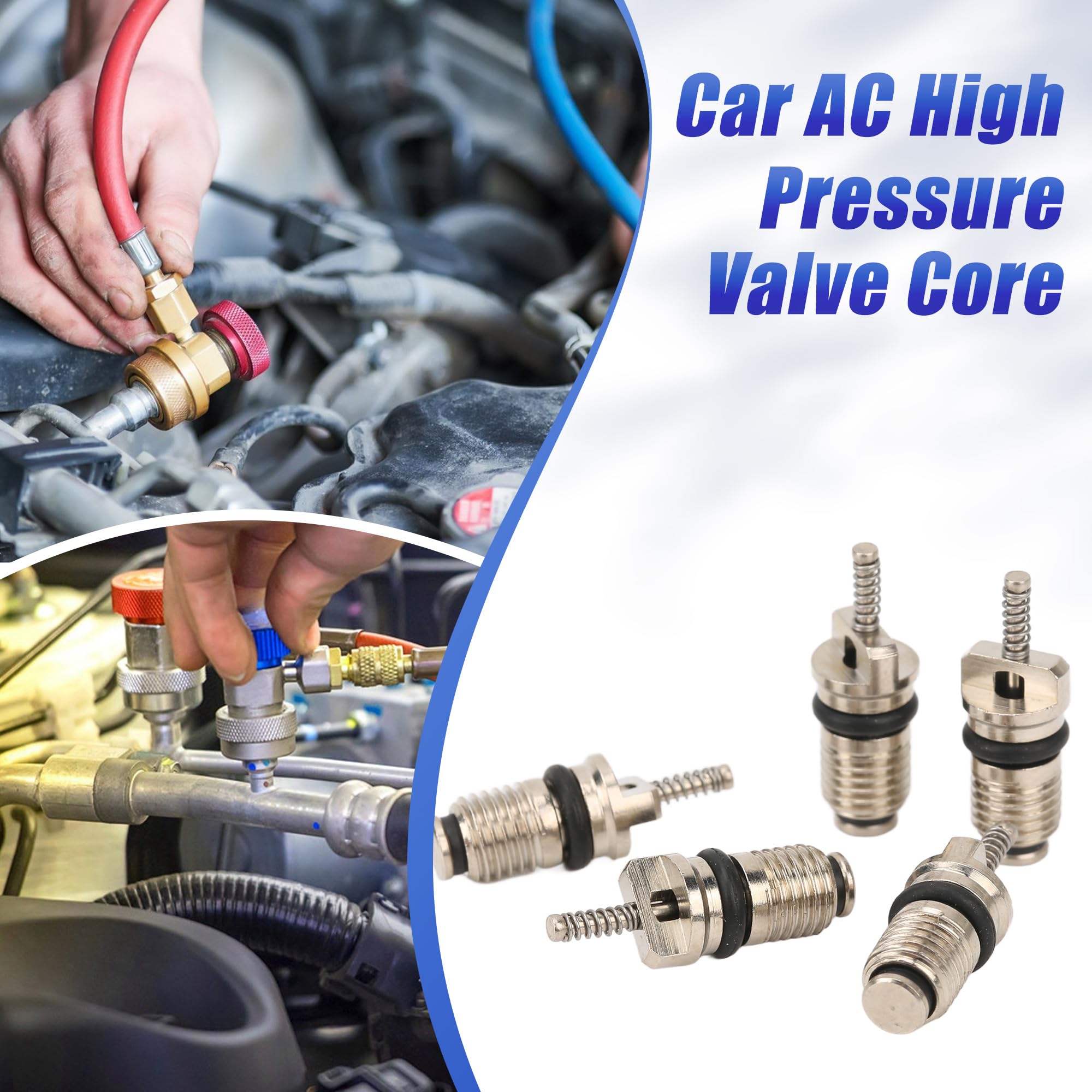 KIMISS valve core easy-installation, no tools required for swap.