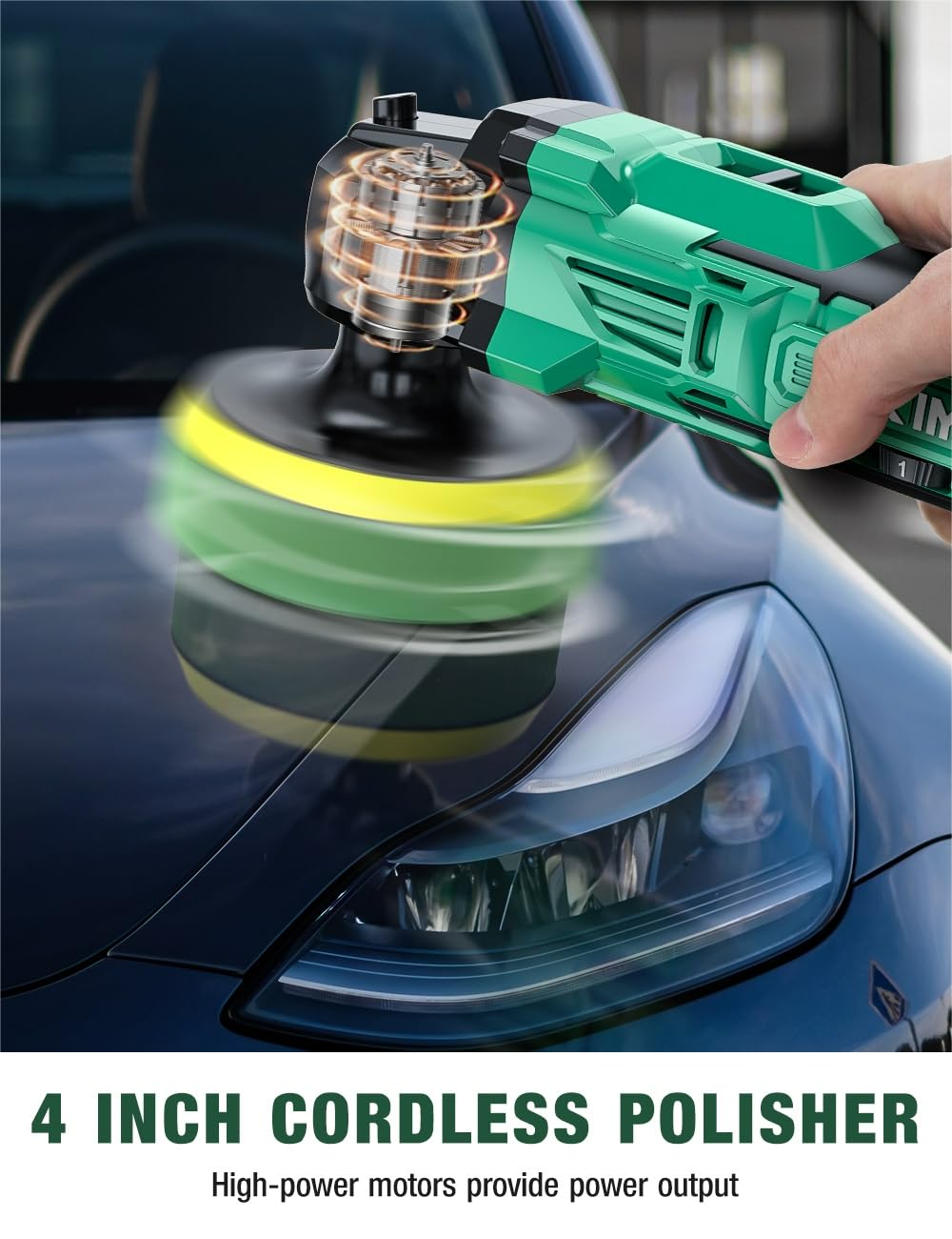 KIMO polishing plates replacements enable quick pad changes