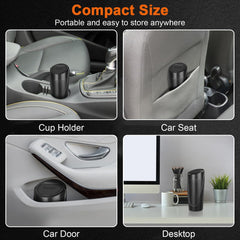 Kincown mini trash bin designed for cup holder storage