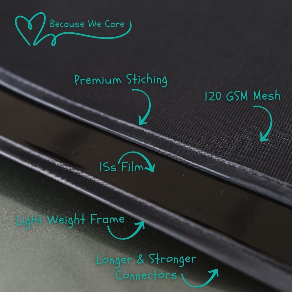 Kinder Fluff static cling technology for easy attachment
