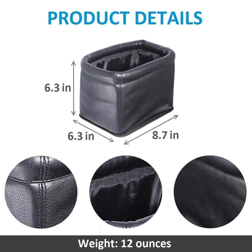 KINGBERWI all-in-one car organizer stores CDs, chargers, wallets and more