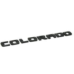 KINGBOO Colorado tailgate letter badge adds bold 3D branding to your truck.