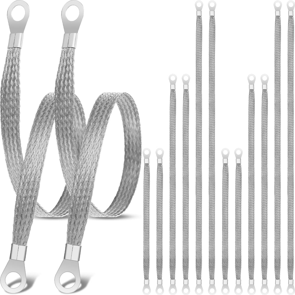Kingdder 10-inch grounding strap for versatile engine grounding and heat dissipation