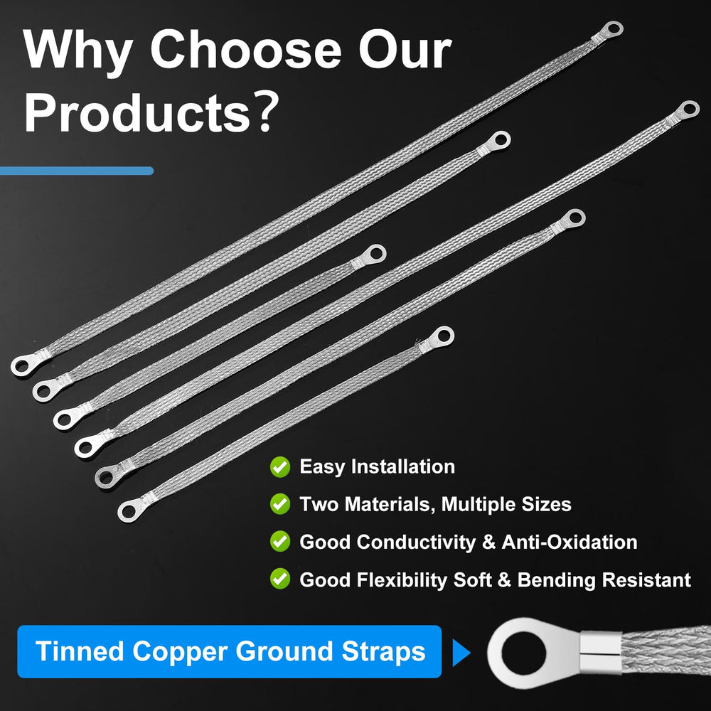 Kingdder 20-inch grounding strap enables extended reach for secure connections