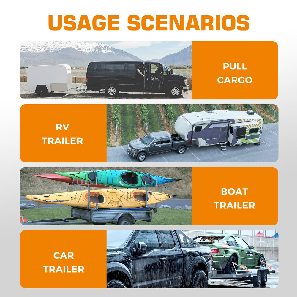 Kingfun compatibility with trucks, SUVs, and RVs expands towing possibilities