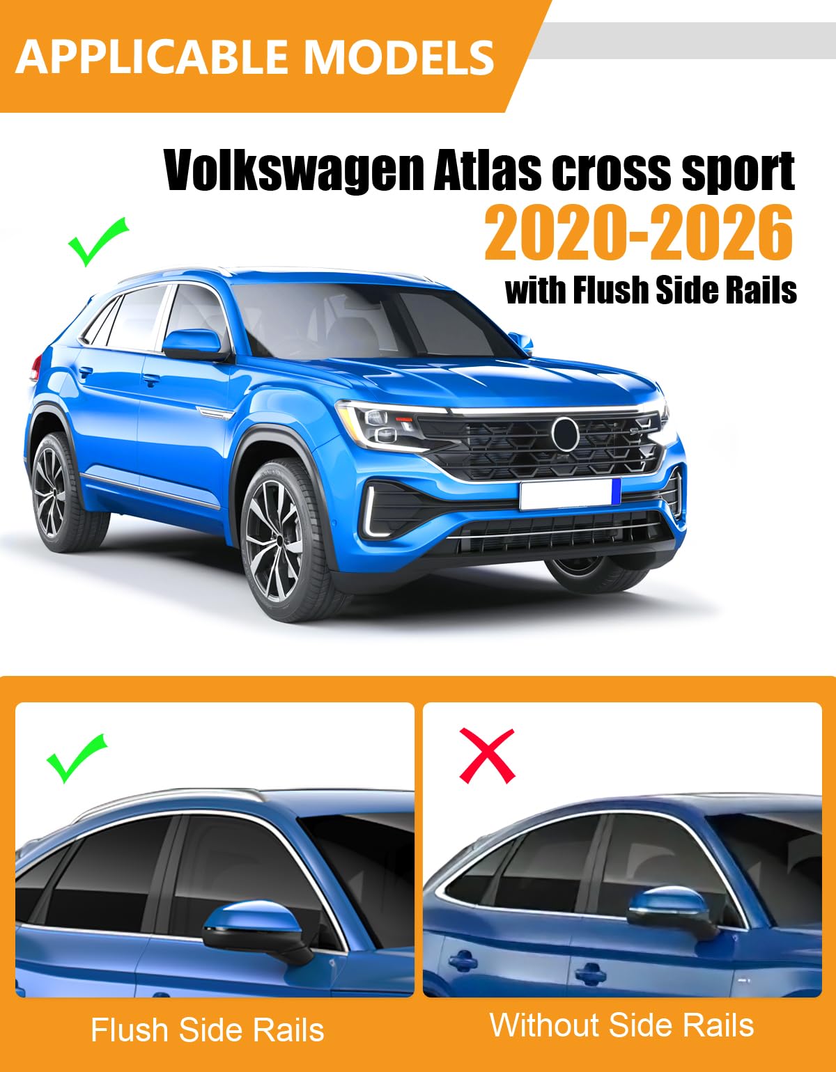 KINGGERI aluminum crossbars are heavy-duty and corrosion-resistant for lasting outdoor adventures