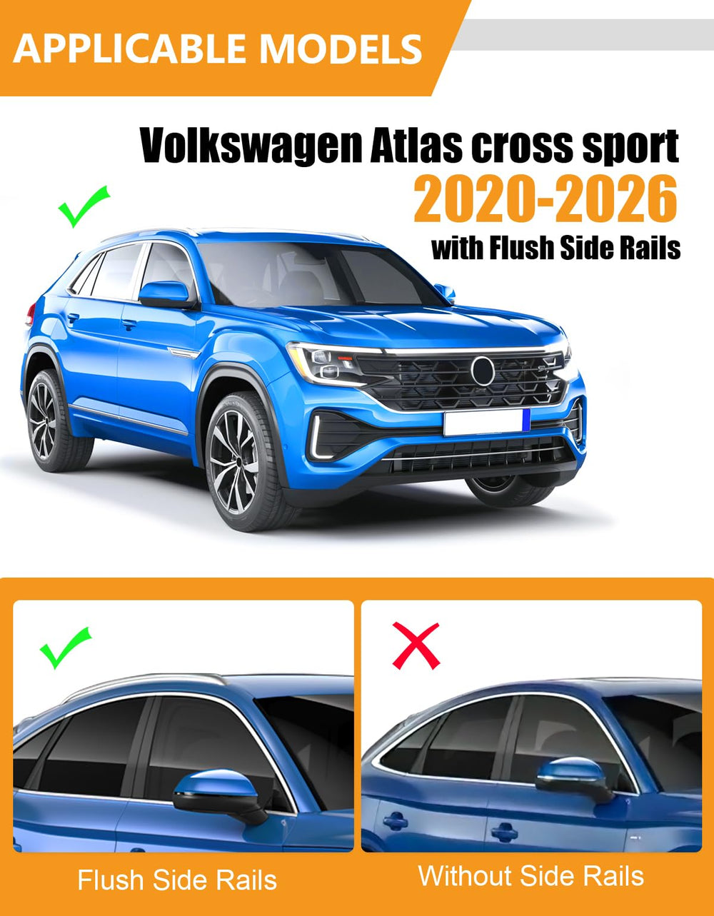 KINGGERI aluminum crossbars are heavy-duty and corrosion-resistant for lasting outdoor adventures