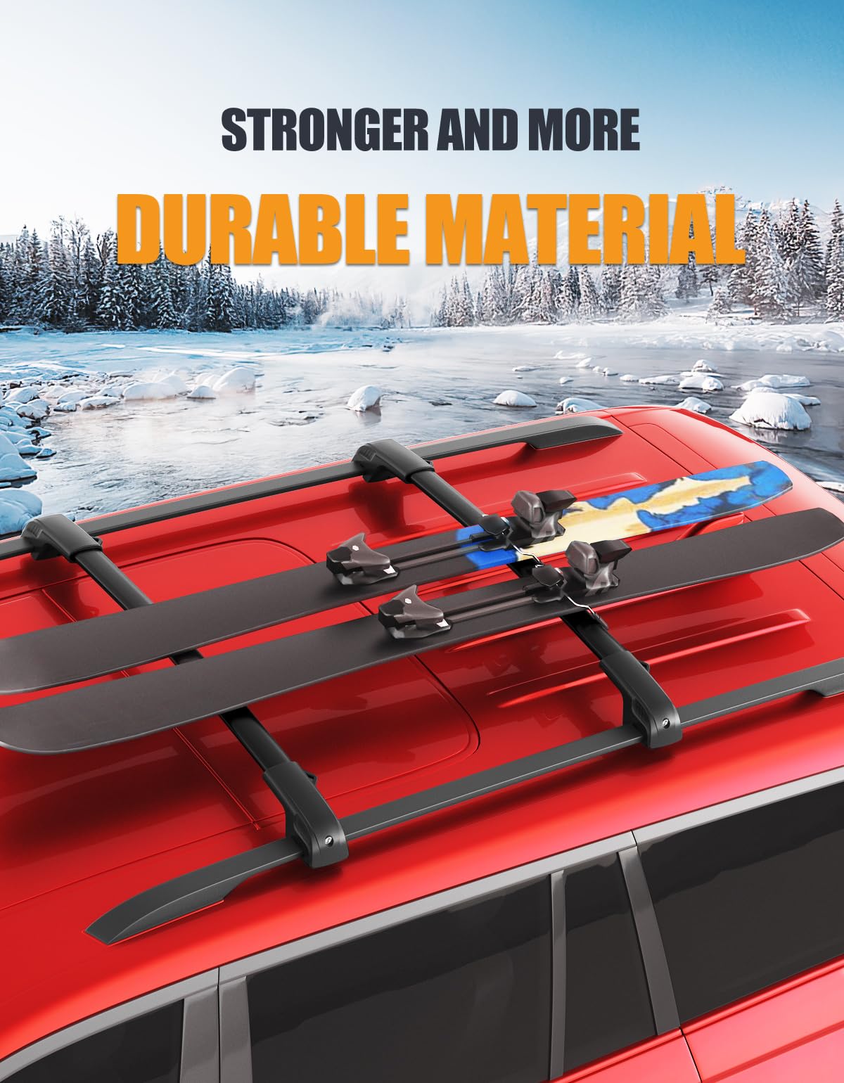 Installation tools included simplify fitting your Crosstrek crossbars