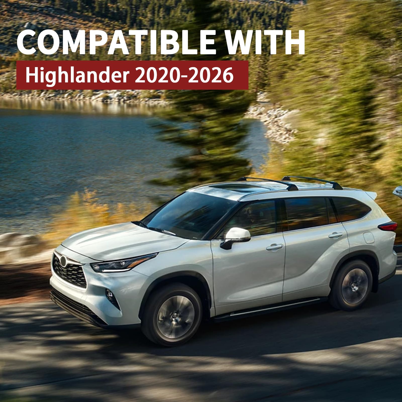 Not compatible with Grand Highlander or L/LE Hybrid versions