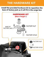 KINGGERI partitioned tray keeps tools and cables neatly separated.