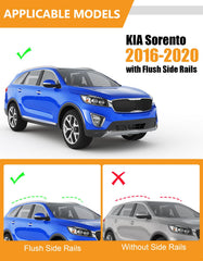 Kinggeri Sorento side-view crossbar shows streamlined profile