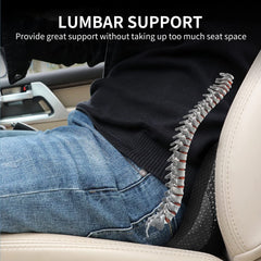 Kingleting car seat cushion lumbar position helps relax lower back during commutes