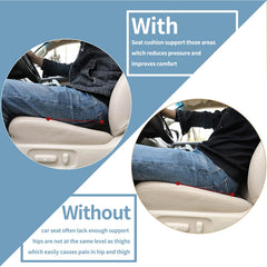 Kingleting memory foam detail emphasizes durable lumbar support for long drives