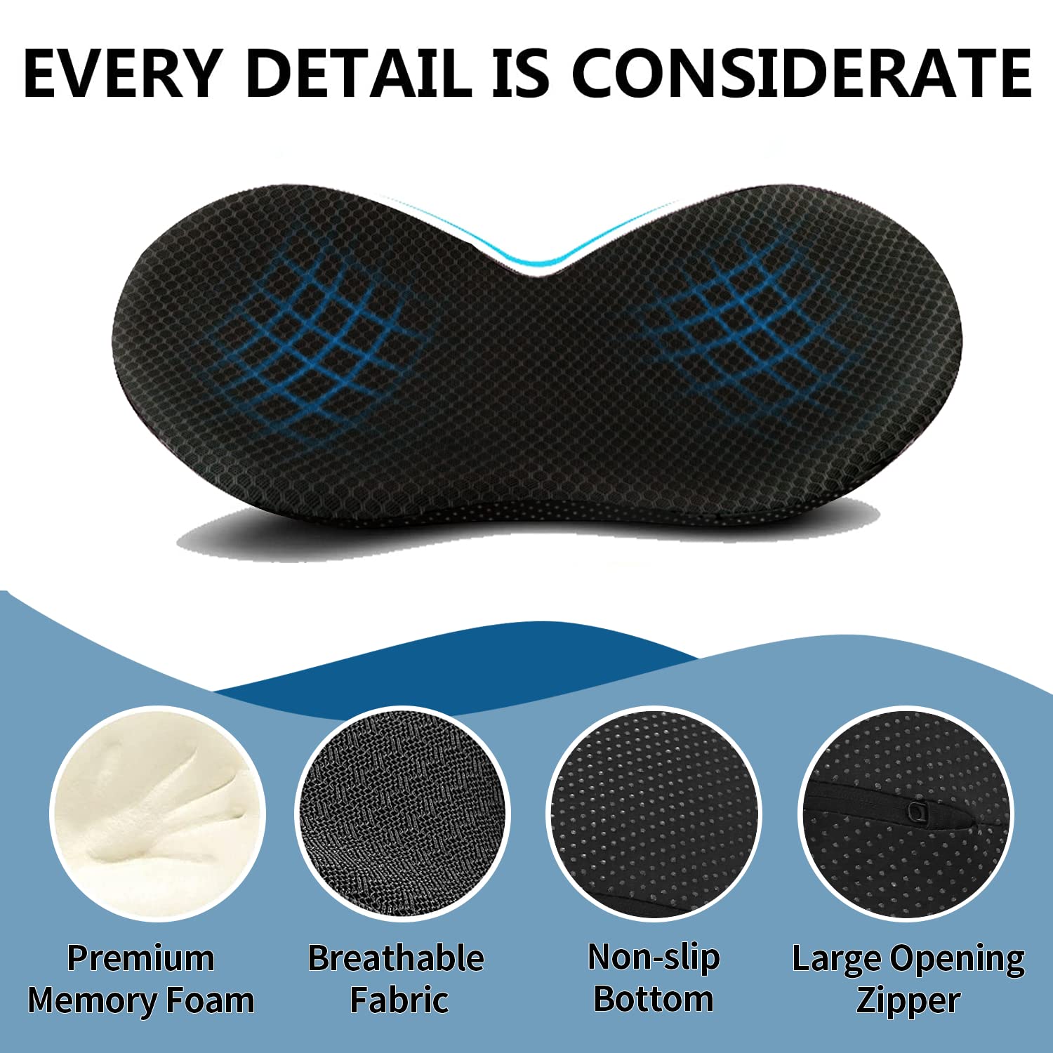 Kingleting cushion removable cover facilitates easy cleaning after use