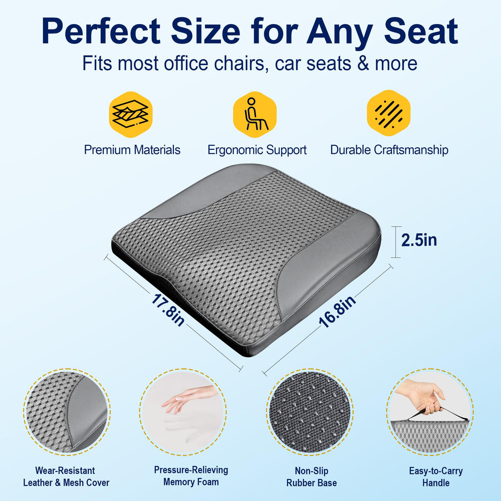 Kingphenix 4D-mesh breathability keeps you cool during drives.