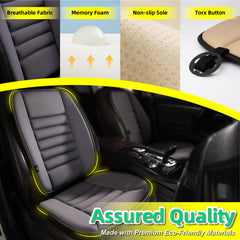 kingphenix memory-foam cushion close-up demonstrates quick recovery and deformation resistance