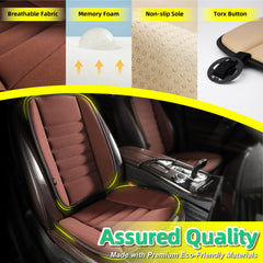 Kingphenix memory foam close-up demonstrating quick recovery.