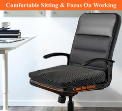 Kingphenix car cushion bottom demonstrates non-slip base for secure seating