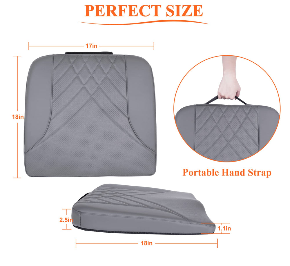 Kingphenix premium PU leather resists wear and cleans easily.