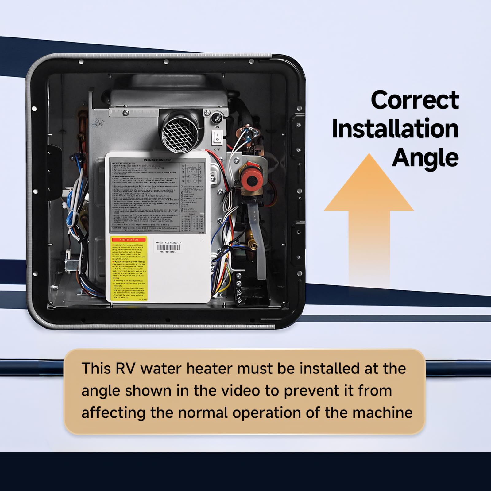  KINGRVER on-demand hot water for showers and dishwashing during campground stays.