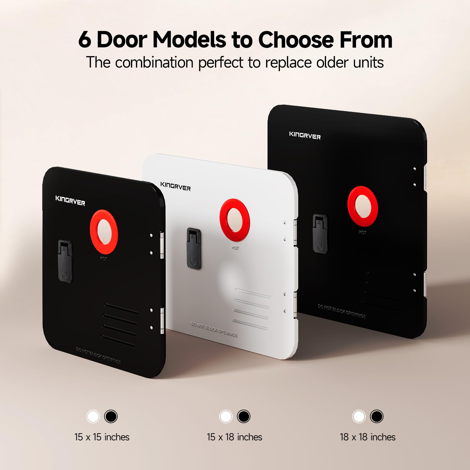  KINGRVER safety features showcase automatic gas shutoff and pressure relief for peace of mind.