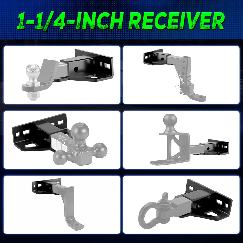 Kingway upgraded M10 lug bolts ensure a strong attachment when mounting on brackets.