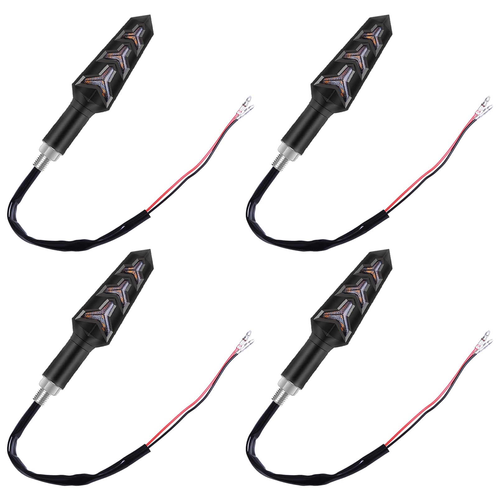Kinstecks motorcycle indicator wiring with plug-and-play design