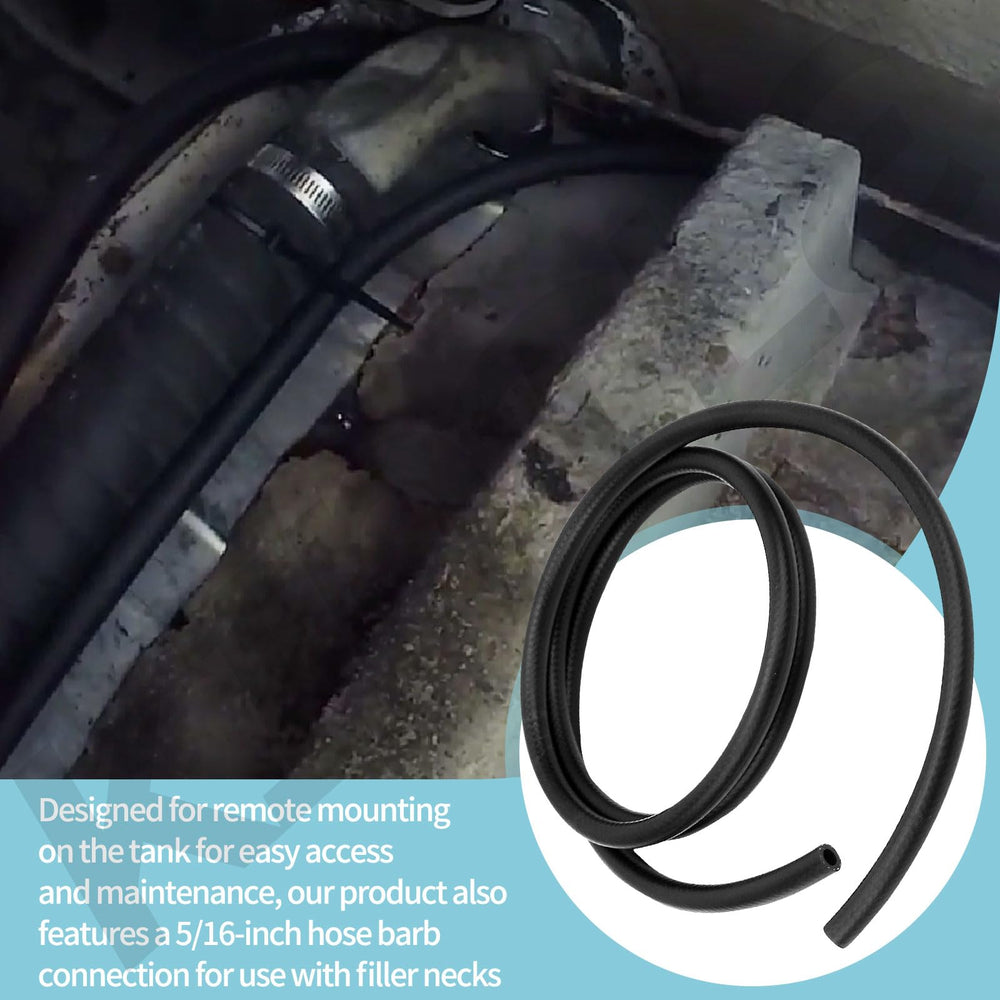 KINTLE fuel line with 5-16-inch barb for secure connections
