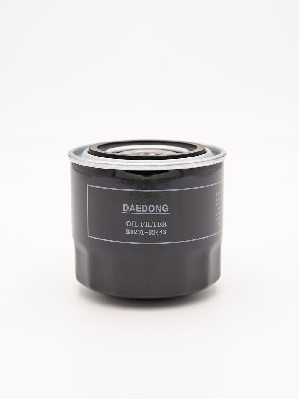 Kioti E6201-32443 label confirms OEM Kioti part compatibility.
