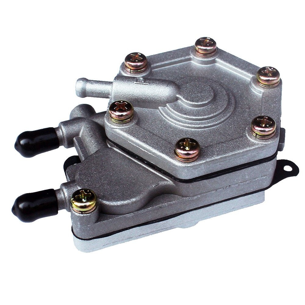 KIPA fuel pump for Polaris Sportsman series, close-up shows durable build for reliable fuel delivery.