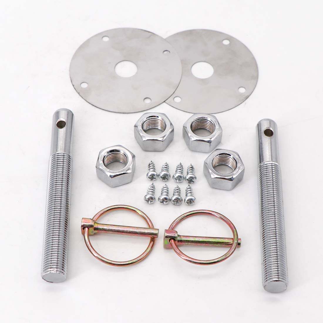 Durable anti-oxidation chrome hardware from KIPA resists wear in racing contexts.