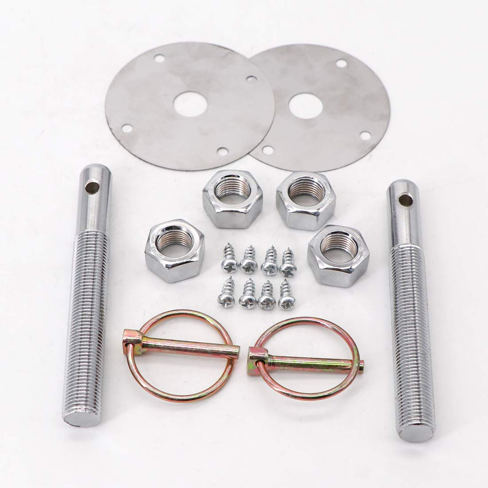 Durable anti-oxidation chrome hardware from KIPA resists wear in racing contexts.