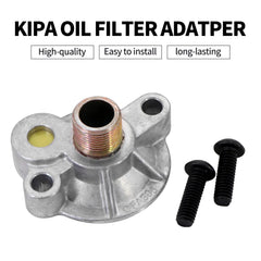 KIPA adapter paired with Wix 51069 demonstrates standard spin-on compatibility.
