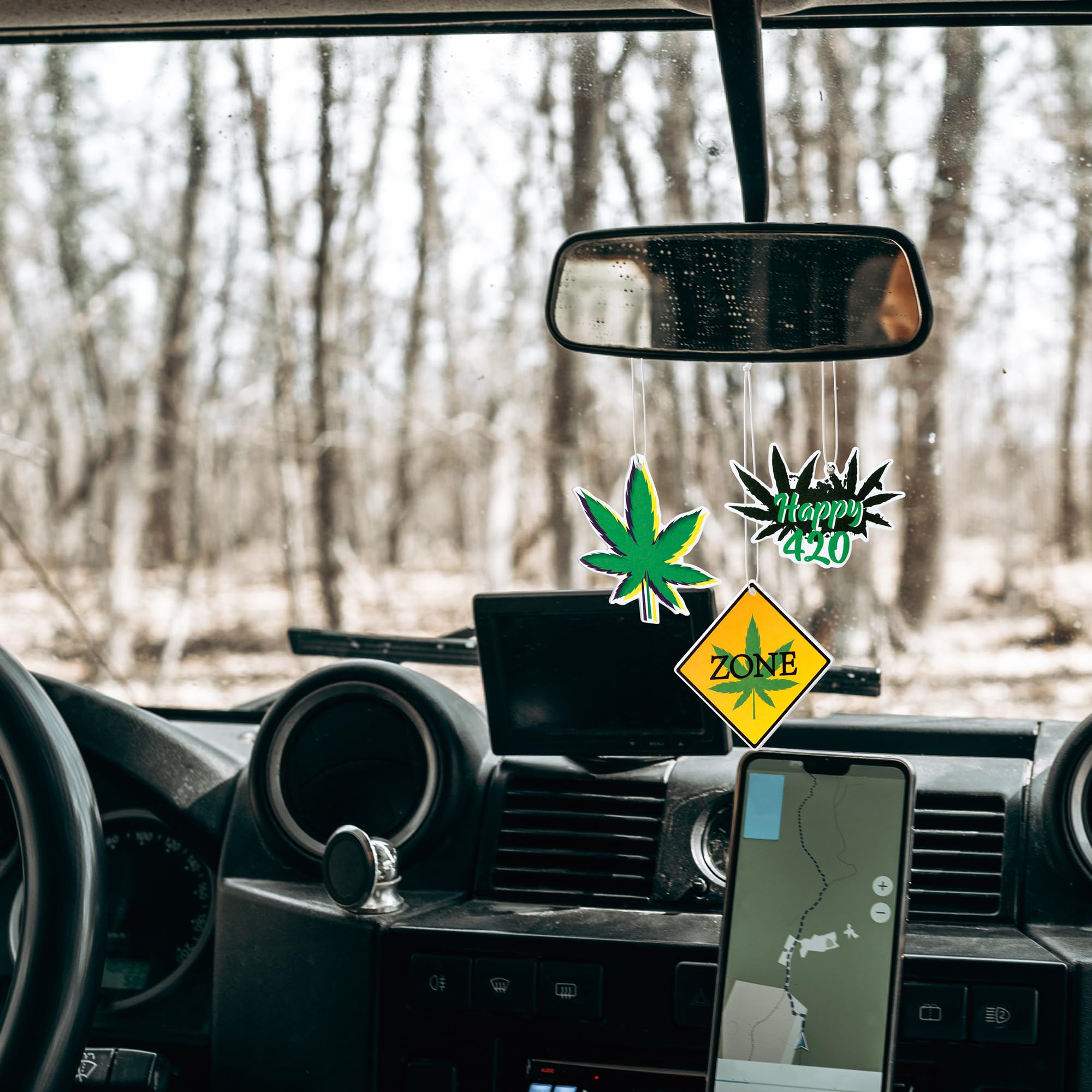 Kirako multi-use air freshener suited for lockers, closets, or offices.