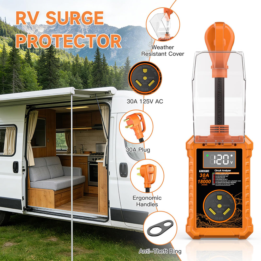 KIRFEIHT UL Listed and RoHS certified for reliable safety at the campsite.