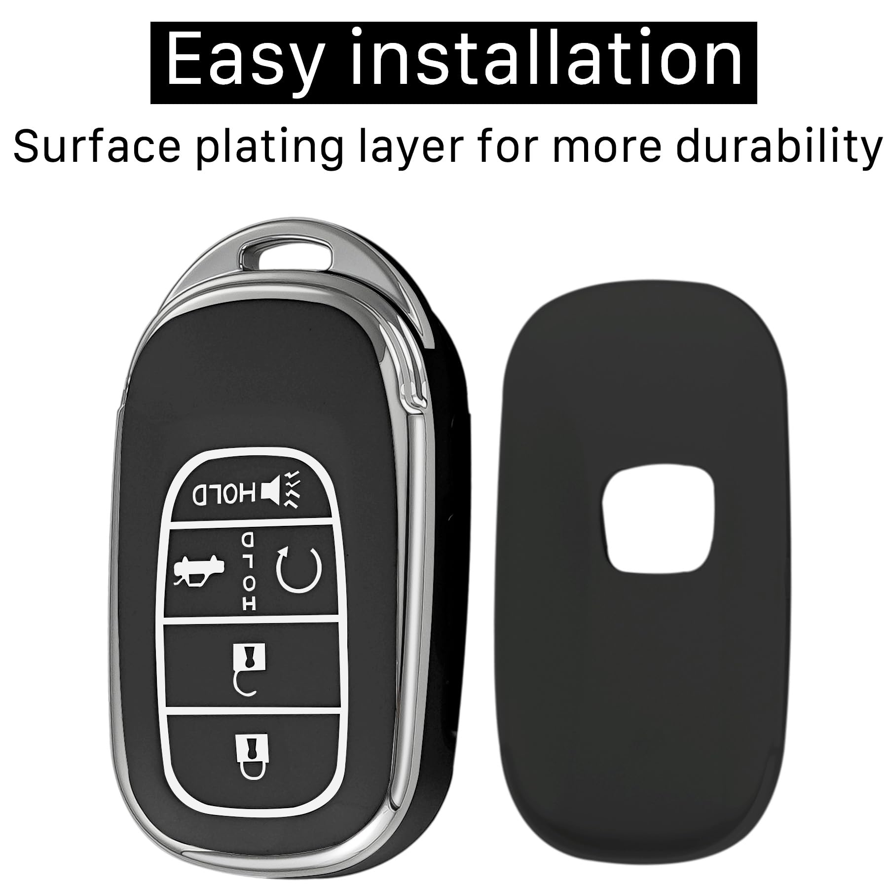 Kirsnda quick-install design similar to a phone case.