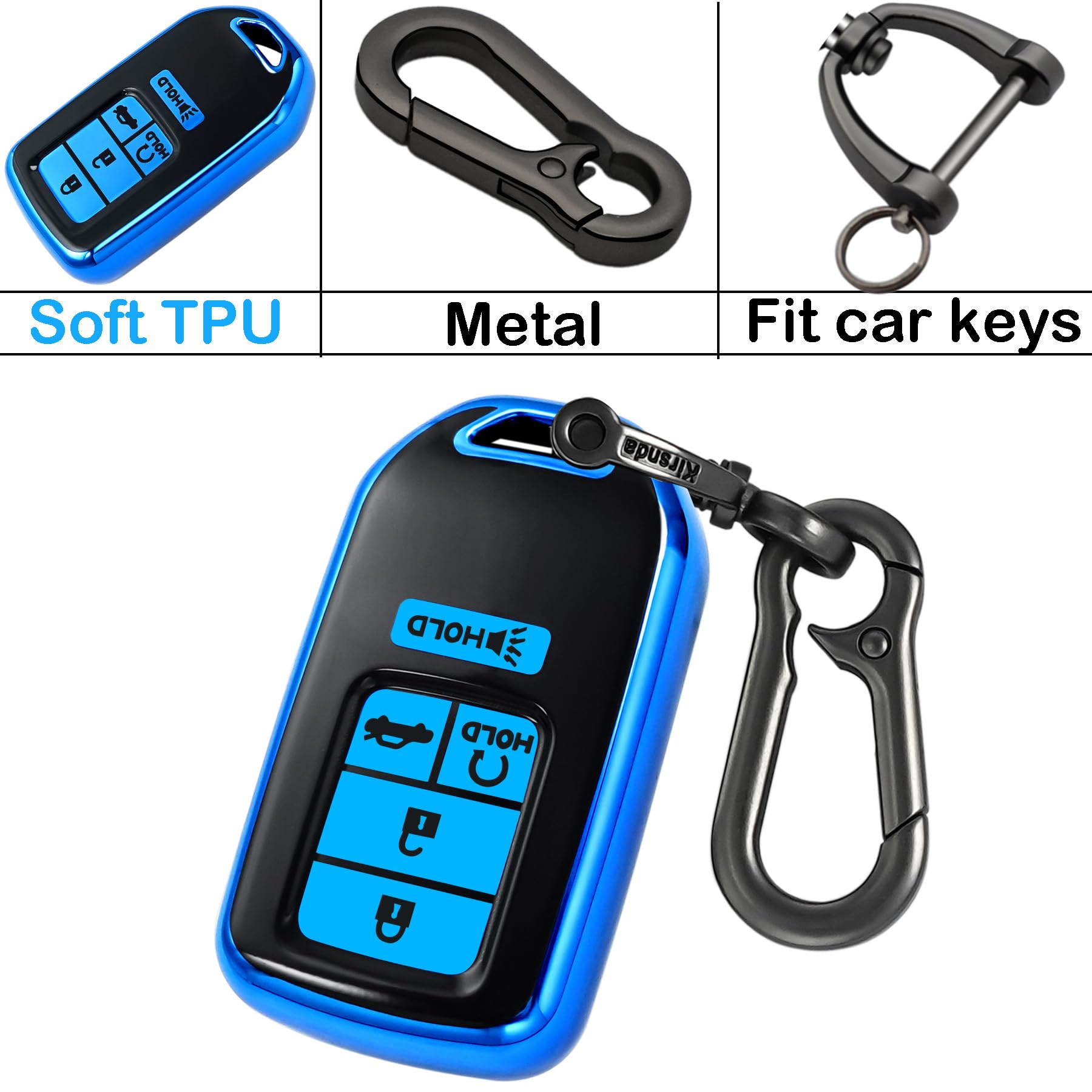 Kirsnda protective case provides full coverage and grip.