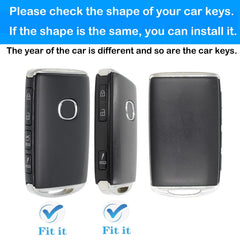 Kirsnda soft TPU key shell red offers grip and scratch resistance