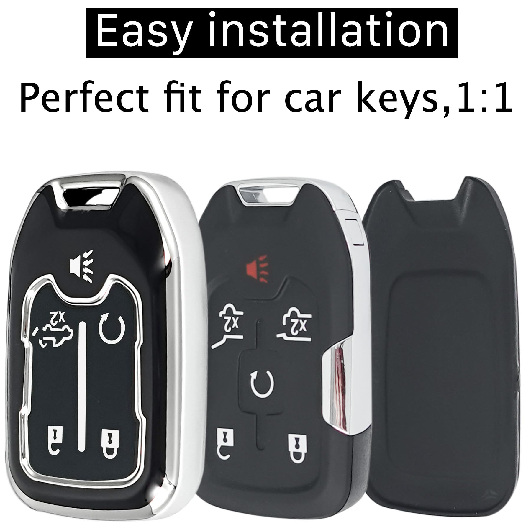 Kirsnda TPU protection key case shields the fob from scratches
