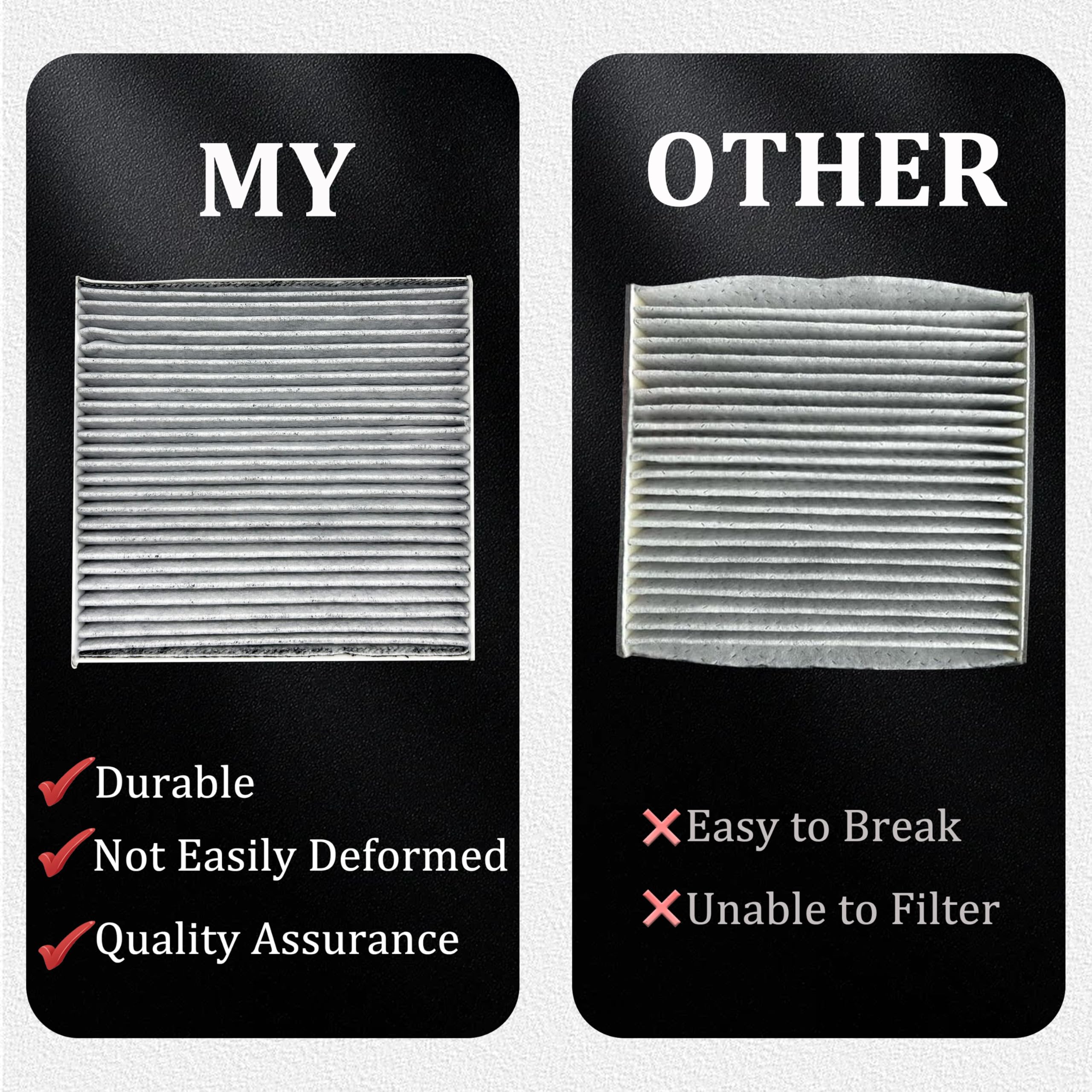 KisFace CF11966 extra static cotton layer boosts filtration capacity