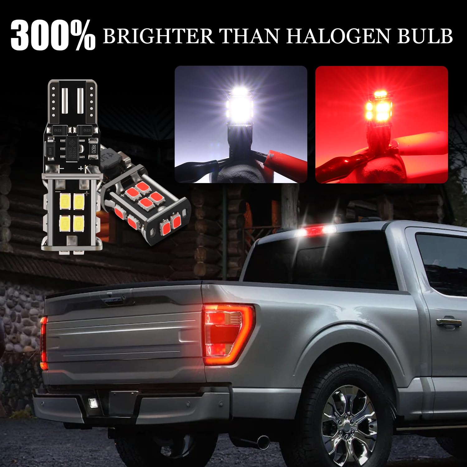 KISLED 12-24V white clearance bulb right enhances side lighting