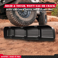 Removable dividers inside the KitsPro underseat storage for customization