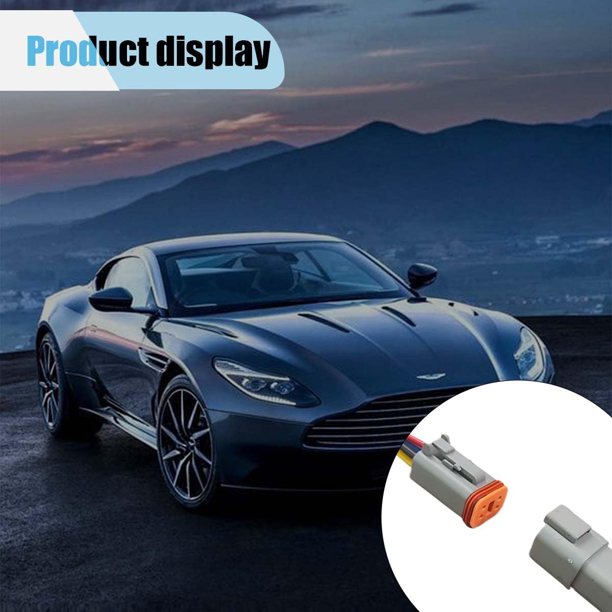 KITUREK 4-pin DT connector packaging includes five male and five female sets.