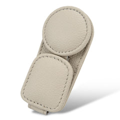 KIWEN car visor holder dual storage for two glasses, ideal for daily commutes.