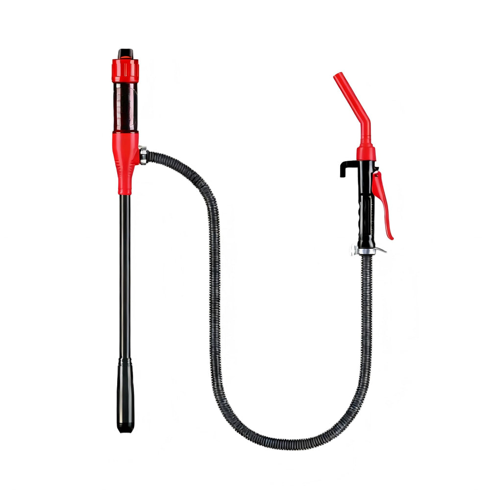 Kiweoci red fuel transfer pump for portable, efficient on-site refueling