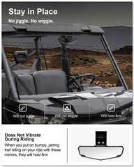 Kiwi Master durable die-cast aluminum mounts with ABS housing for increased durability.