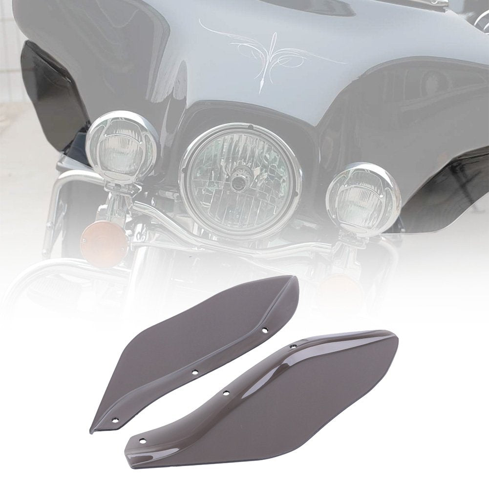 Kiwi Master Harley fairing left angle deflector reduces buffeting