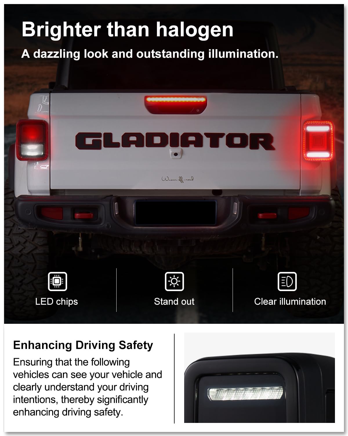 Kiwi Master anti flicker resistor in LED tail light for consistent illumination