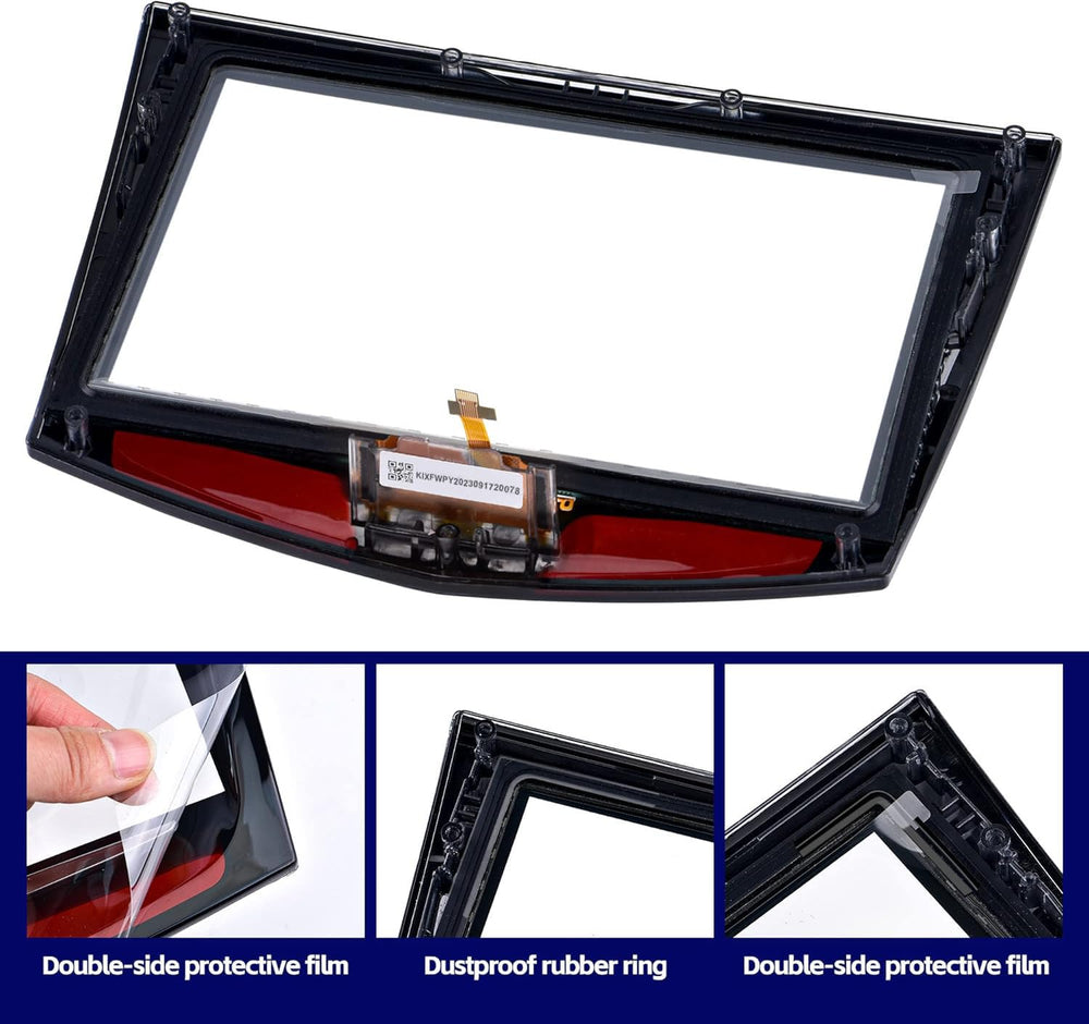 Kixfwpy gel-free CUE screen tool image guides removal and installation steps